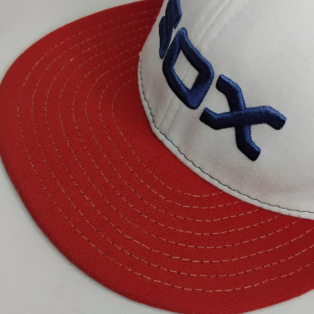 Men's New Era 59Fifty Retro Chicago White Sox High Crown Baseball Cap 7 3/8 Hat